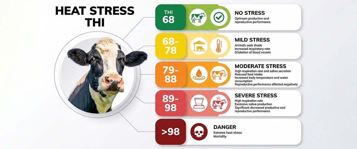 Heat Stress in Dairy Cattle